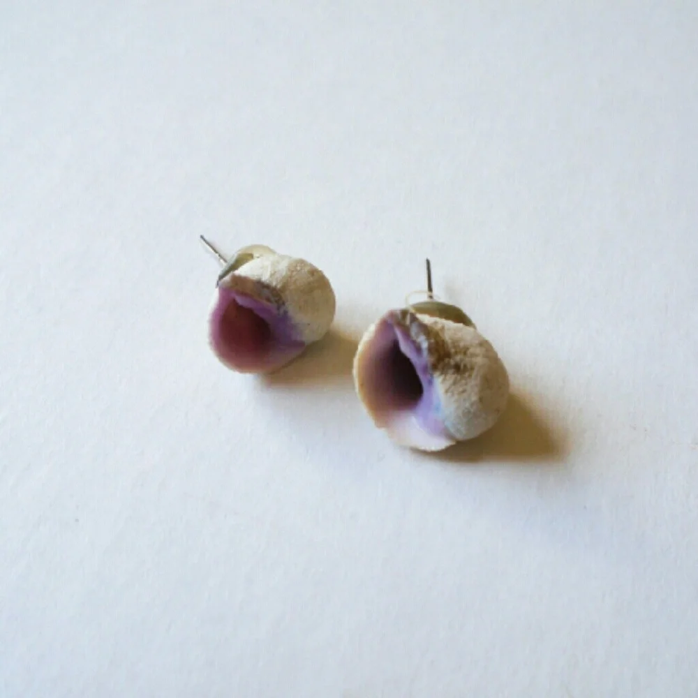 Seashell earrings - Picture 1 of 1